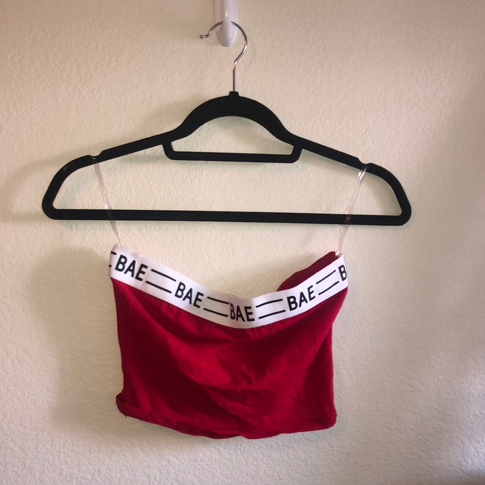 BAE red tube top